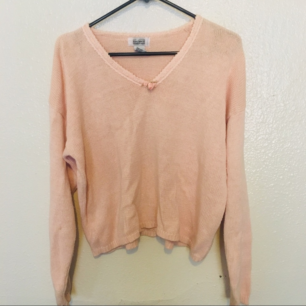Pink vintage sweater